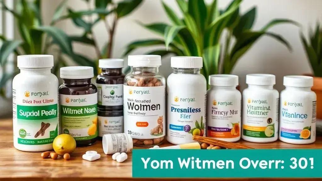 Women health: Essential vitamins and supplements for vitality over 30