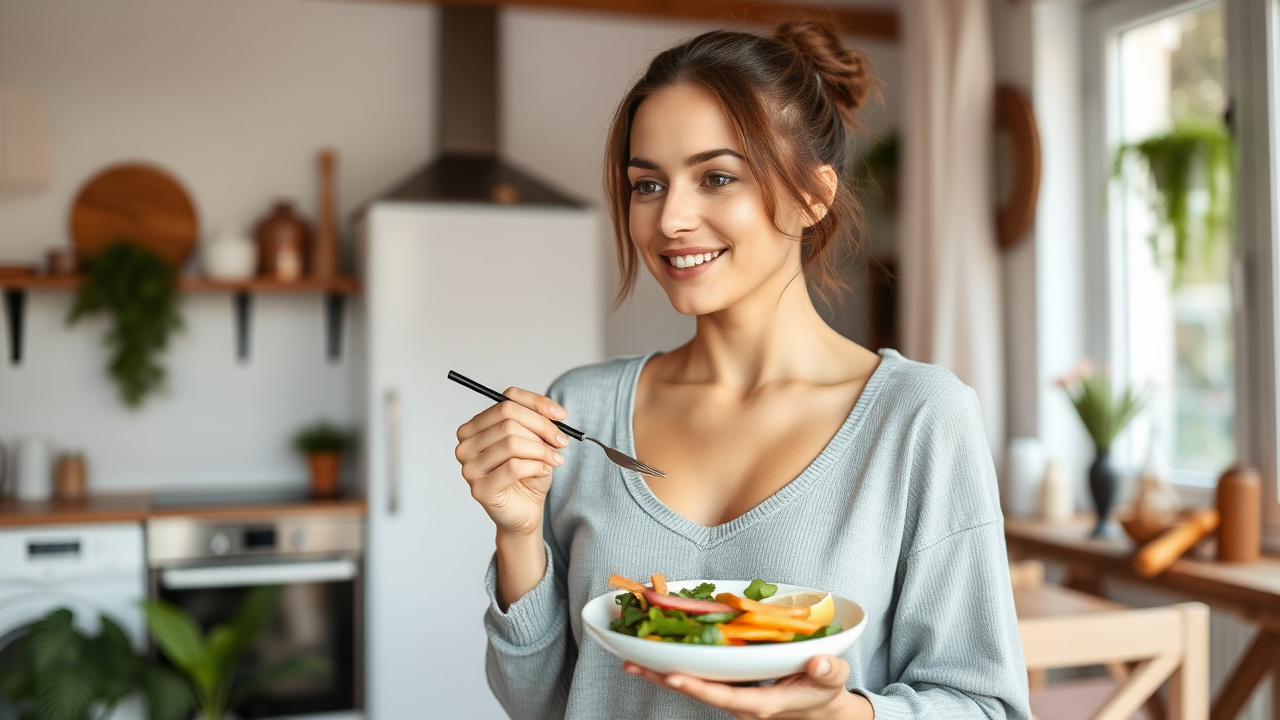 Woman thinking by window